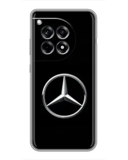 Чехол для OnePlus 12 Pro с картинкой «Mercedes классический лого»