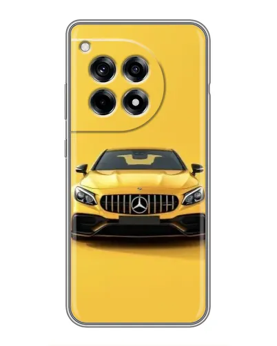 Чехол для OnePlus 12 Pro с картинкой «Желтый Mercedes GT»