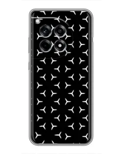 Чехол для OnePlus 12 Pro с картинкой «Mercedes паттерн звезд»