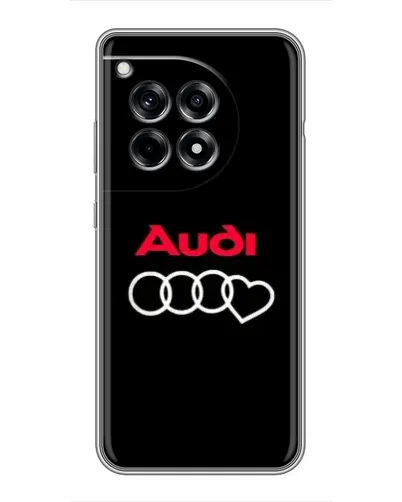 Чехол для OnePlus 12 Pro с картинкой «Логотип Audi Heart» Чехол для OnePlus 12 Pro с картинкой «Логотип Audi Heart»