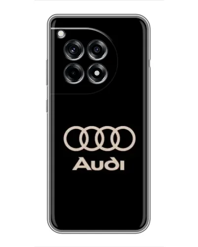 Чехол для OnePlus 12 Pro с картинкой «Audi — золотой логотип» Чехол для OnePlus 12 Pro с картинкой «Audi — золотой логотип»