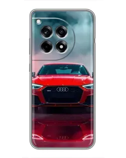 Чехол для OnePlus 12 Pro с картинкой «Audi RS — красный стиль»