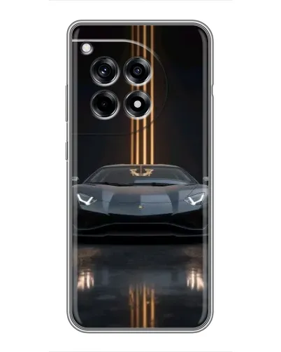 Чехол для OnePlus 12 Pro с картинкой «Lamborghini золотые линии» Чехол для OnePlus 12 Pro с картинкой «Lamborghini золотые линии»