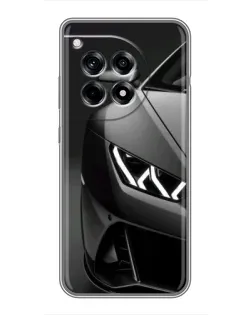 Чехол для OnePlus 12 Pro с картинкой «Lamborghini фары детализация»