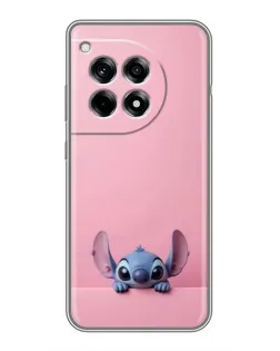 Чехол для OnePlus 12 Pro с картинкой «Stitch выглядывает» Чехол для OnePlus 12 Pro с картинкой «Stitch выглядывает»