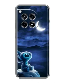 Чехол для OnePlus 12 Pro с картинкой «Лунная ночь Стича» Чехол для OnePlus 12 Pro с картинкой «Лунная ночь Стича»