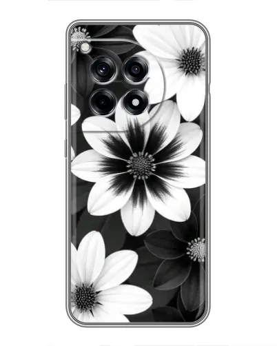 Чохол для OnePlus 12 Pro з картинкою «Монохромні айстри»