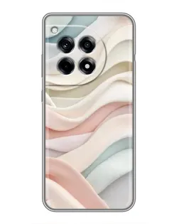 Чехол для OnePlus 12 Pro с картинкой «Пастельные нежные волны»