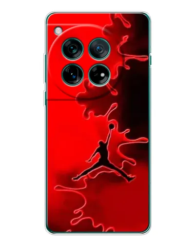 Чохол для OnePlus 12 з картинкою «Jordan Red Smoke»