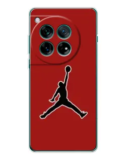 Чохол для OnePlus 12 з картинкою «Jordan Red Back»