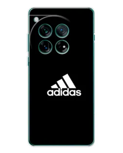 Чохол для OnePlus 12 з картинкою «Чорна класика Adidas»