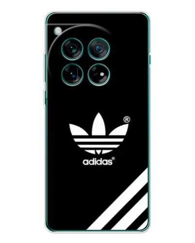 Чохол для OnePlus 12 з картинкою «Adidas з діагональними смугами» Чохол для OnePlus 12 з картинкою «Adidas з діагональними смугами»