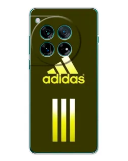 Чохол для OnePlus 12 з картинкою «Оливковий градієнт Adidas»