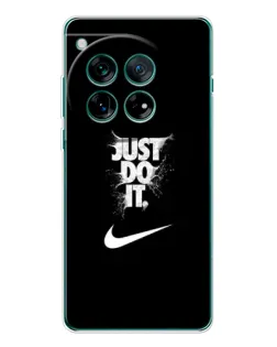 Чохол для OnePlus 12 з картинкою «Текстовий принт Nike»