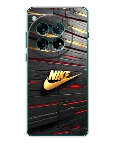 Чохол для OnePlus 12 з картинкою «Золотий Nike на металі» Чохол для OnePlus 12 з картинкою «Золотий Nike на металі»
