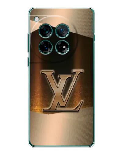 Чохол для OnePlus 12 з картинкою «LV — золоте сяйво» Чохол для OnePlus 12 з картинкою «LV — золоте сяйво»
