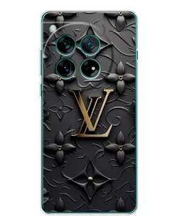 Чохол для OnePlus 12 з картинкою «Шкіряна текстура LV»