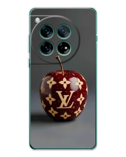 Чохол для OnePlus 12 з картинкою «Червоне яблуко LV» Чохол для OnePlus 12 з картинкою «Червоне яблуко LV»