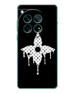 Чохол для OnePlus 12 з картинкою «Квіткова монограма»