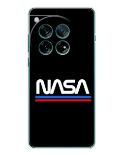 Чохол для OnePlus 12 з картинкою «NASA — класика Red Blue»