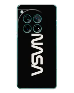 Чохол для OnePlus 12 з картинкою «NASA — вертикальний логотип»