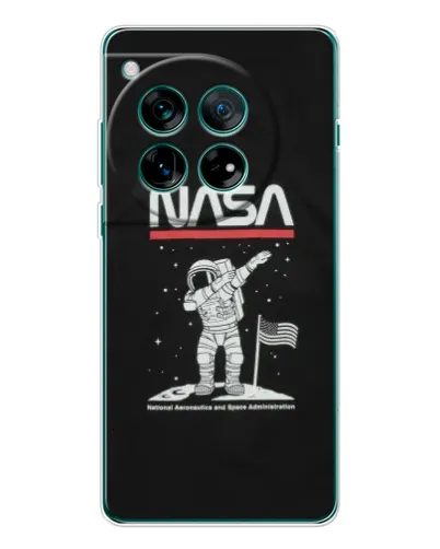Чохол для OnePlus 12 з картинкою «NASA — крокуємо по Місяцю» Чохол для OnePlus 12 з картинкою «NASA — крокуємо по Місяцю»