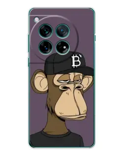 Чохол для OnePlus 12 з картинкою «Bored Ape в кепці»
