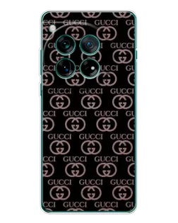 Чехол для OnePlus 12 с картинкой «Классическая монограмма Gucci»