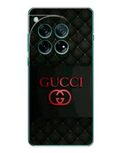 Чехол для OnePlus 12 с картинкой «Gucci — стеганый черный»