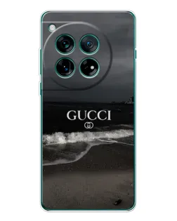 Чехол для OnePlus 12 с картинкой «Gucci — морской прибой»