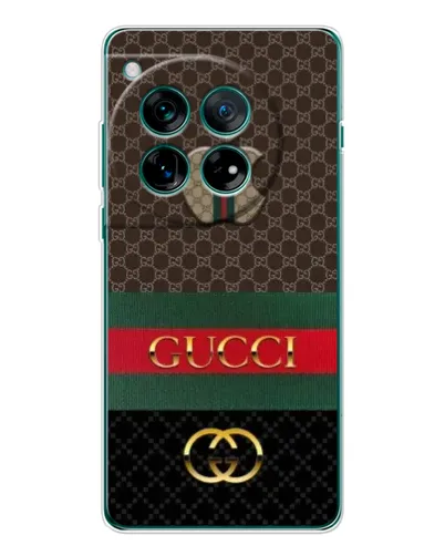 Чехол для OnePlus 12 с картинкой «Gucci — брендированный десерт»