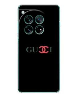 Чехол для OnePlus 12 с картинкой «Gucci — красный градиент»