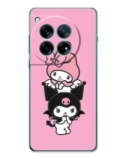 Чехол для OnePlus 12 с картинкой «My Melody и Kuromi»