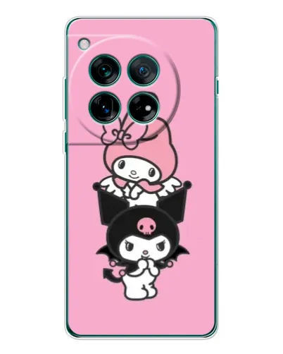Чохол для OnePlus 12 з картинкою «My Melody та Kuromi»