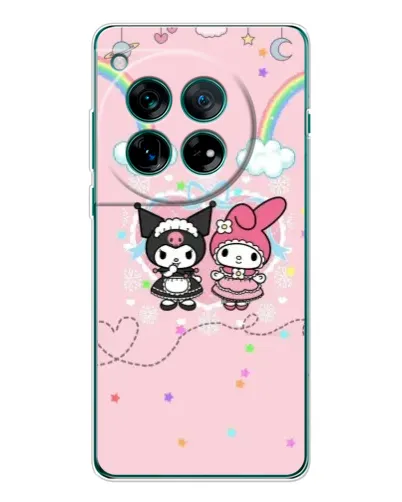 Чохол для OnePlus 12 з картинкою «My Melody та Kuromi»