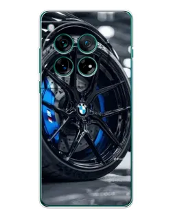 Чехол для OnePlus 12 с картинкой «Колесо BMW вблизи»