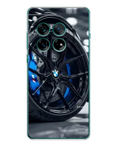 Чехол для OnePlus 12 с картинкой «Колесо BMW вблизи»