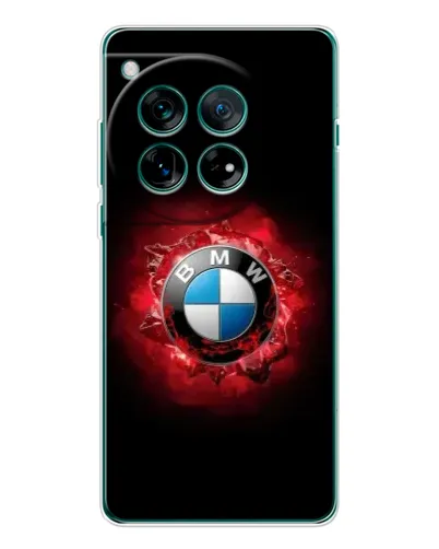 Чехол для OnePlus 12 с картинкой «Логотип BMW — вспышка»