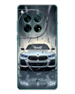 Чехол для OnePlus 12 с картинкой «BMW в свете фар»