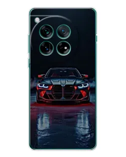 Чехол для OnePlus 12 с картинкой «BMW на мокрой дороге»