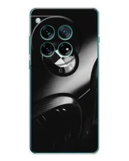 Чехол для OnePlus 12 с картинкой «Эмблема BMW — макро»