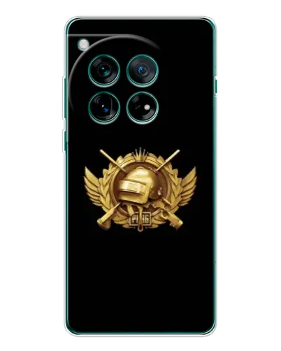 Чехол для OnePlus 12 с картинкой «PUBG — оранжевый градиент» Чехол для OnePlus 12 с картинкой «PUBG — оранжевый градиент»