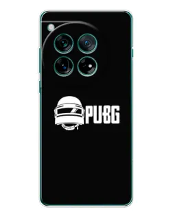 Чехол для OnePlus 12 с картинкой «PUBG — классический лого»