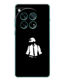 Чехол для OnePlus 12 с картинкой «PUBG — белый шлем»