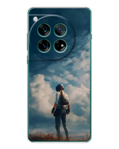 Чехол для OnePlus 12 с картинкой «Герой PUBG на скале» Чехол для OnePlus 12 с картинкой «Герой PUBG на скале»