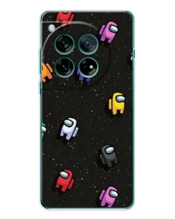 Чехол для OnePlus 12 с картинкой «Космический паттерн Among Us» Чехол для OnePlus 12 с картинкой «Космический паттерн Among Us»