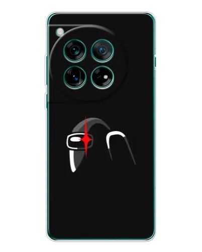 Чехол для OnePlus 12 с картинкой «Among Us шлем»