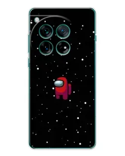 Чехол для OnePlus 12 с картинкой «Красный Among Us»
