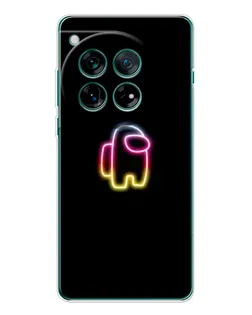 Чехол для OnePlus 12 с картинкой «Among Us градиент»