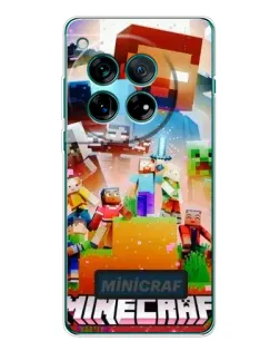 Чехол для OnePlus 12 с картинкой «Minecraft герои игры» Чехол для OnePlus 12 с картинкой «Minecraft герои игры»